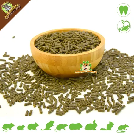 Knaagdier Kruidenier ¡Pellets de diente de león para roedores y conejos!