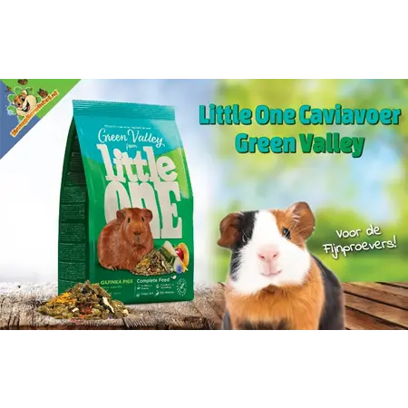 Mealberry Little One Green Valley – grain-free guinea pig food with herbs