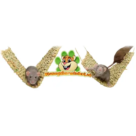 Trixie Gras Hangmat voor Knaagdieren, Konijnen & Fretten