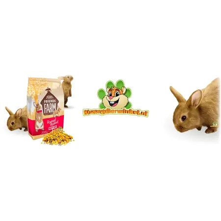Supreme Aliment savoureux pour lapins Russell Rabbit, mélange complet