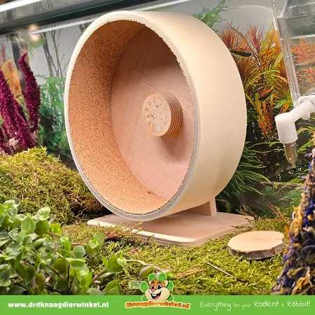 Getzoo Laufrad aus Holzkork für Nagetiere!