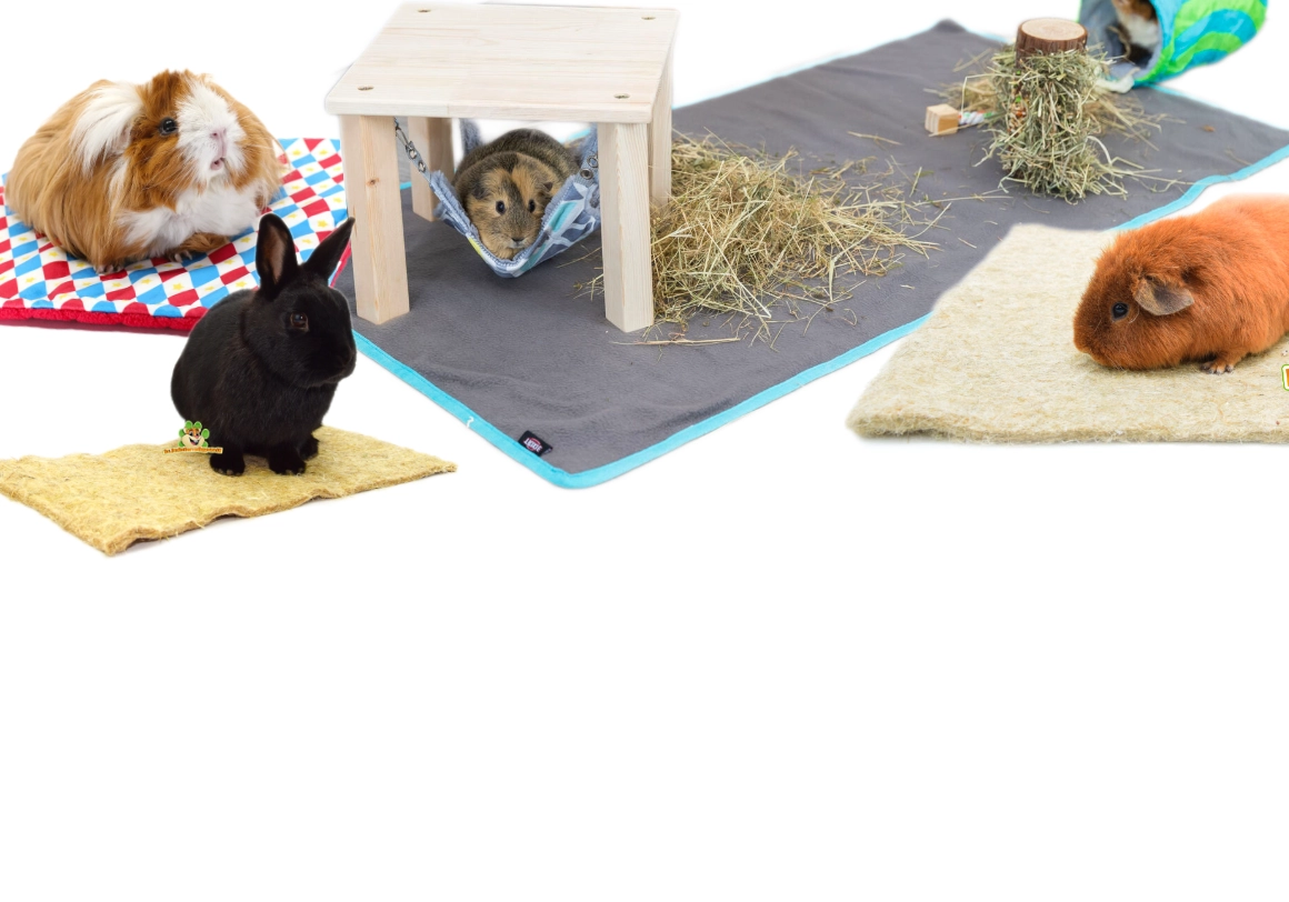 Alfombrillas para tiendas de roedores, alfombrillas para orina, alfombrillas de cáñamo, alfombrillas de vellón y más