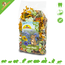JR Farm Snack Degoe con hojuelas de vegetales y flores