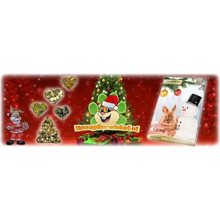 JR Farm Calendrier de l'Avent de Noël sans céréales Rongeurs et lapins