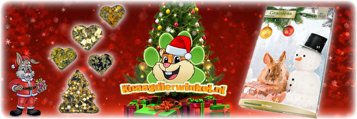 Adventskalender knaagdier en konijn