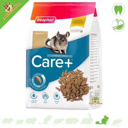 Beaphar Care+ Plus Chinchilla 1,5 kg Pokarm dla szynszyli