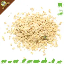 Dried oat flakes