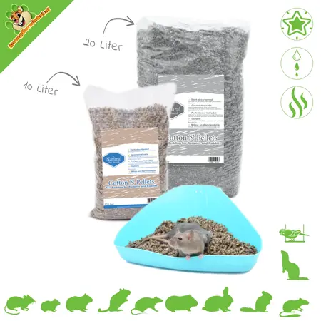 The Natural Pet Brand Cotton N Pellets Granulat bawełniany okrywowy