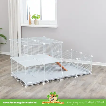 Trixie Indoor-Auslauf 140 cm – Modularer Meerschweinchenkäfig