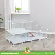 Trixie Enclos d'intérieur C&C de 140 cm, utilisable comme cage modulaire pour cobayes