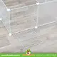 Trixie Enclos d'intérieur C&C de 140 cm, utilisable comme cage modulaire pour cobayes