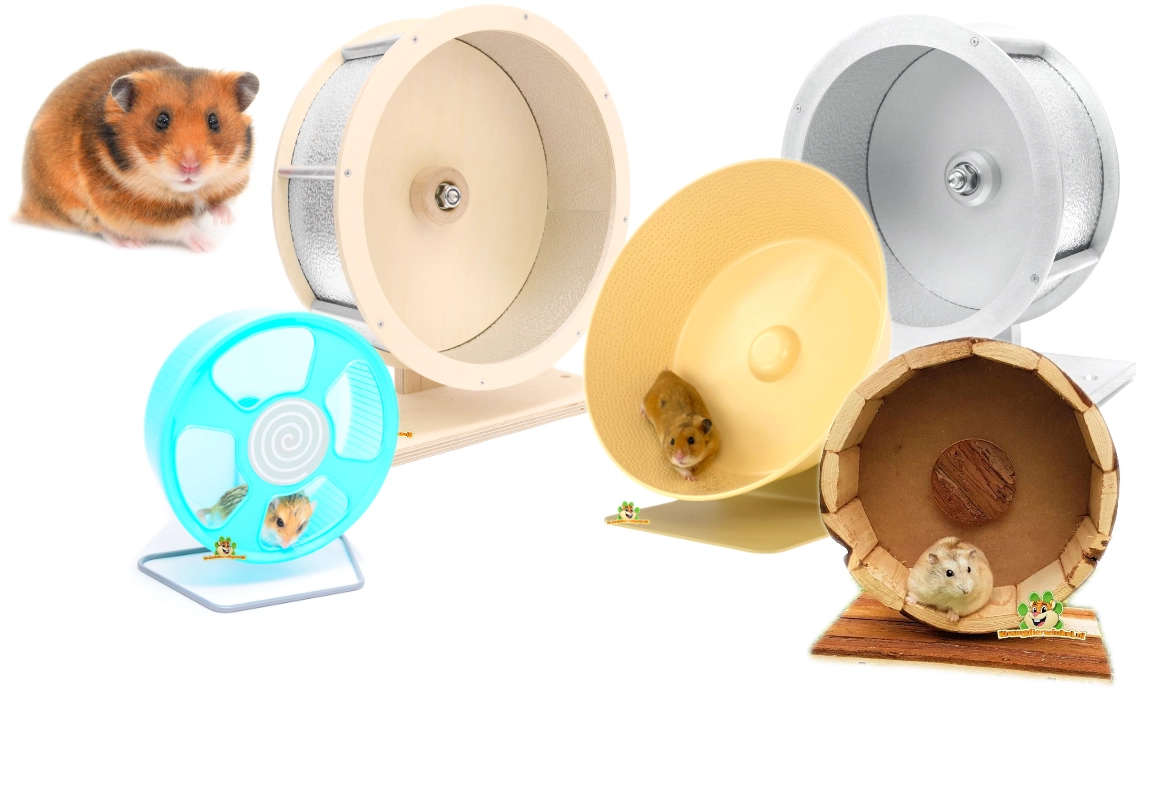 hamster looprad veilig in verschillende maten voor rennen