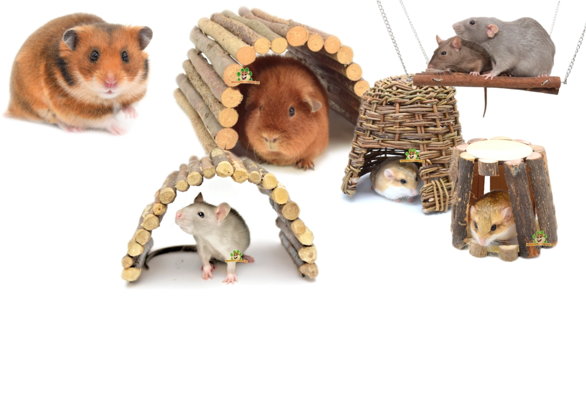 knaagdierwinkel wilgenhout natuurlijke inrichting voor knaagdieren en konijnen