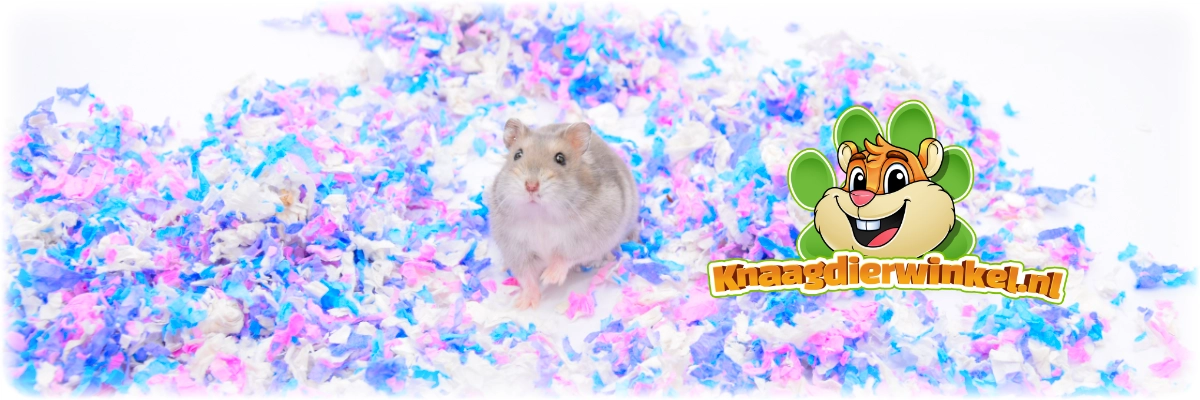 uber paper bedding confetti for hamster and dwarf hamster
