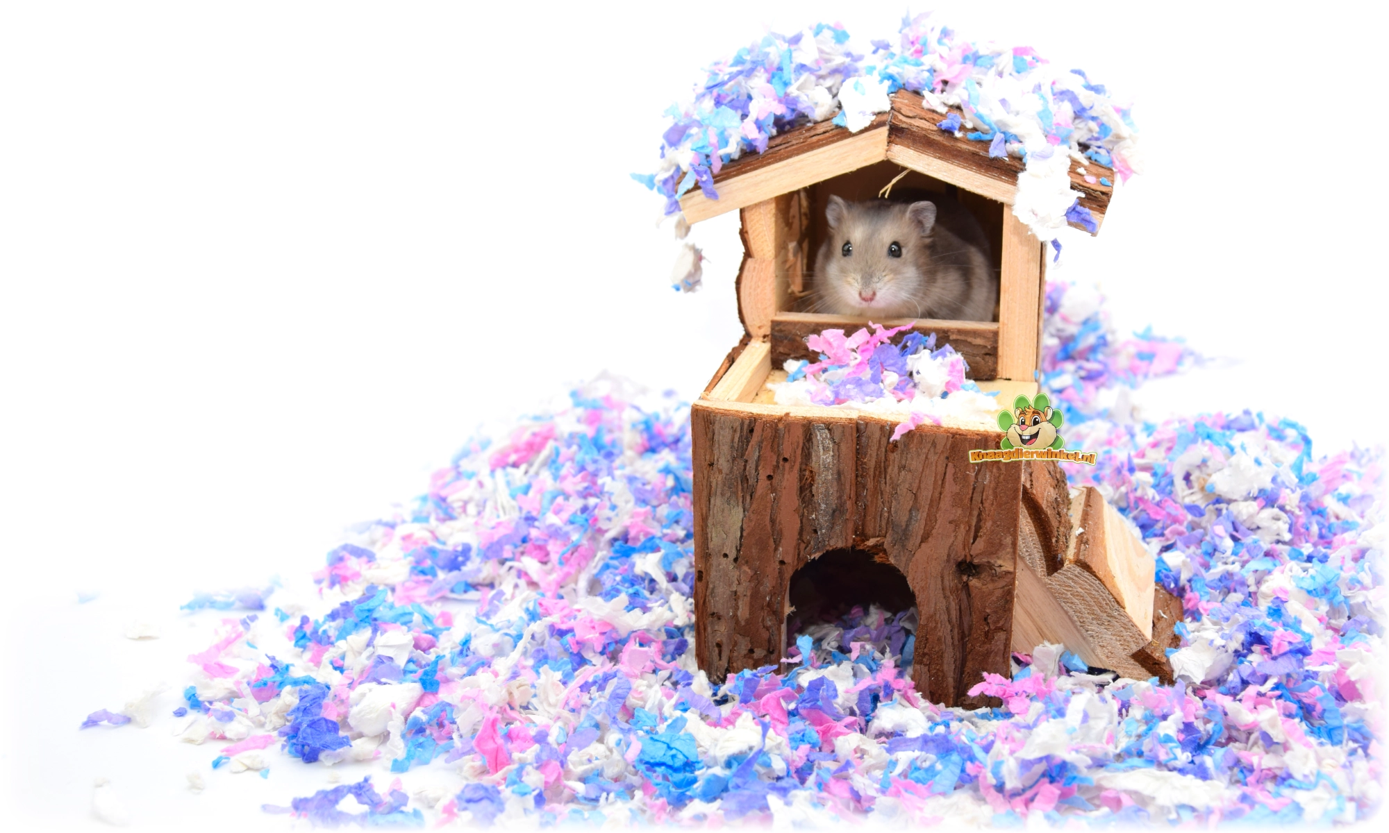 Hamsterhaus und Zwerghamsterhaus aus Holz