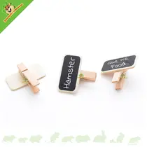 Mini-Kreidetafel mit Wäscheklammer