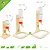Getzoo Porte-bouteille en bois + bouteille Classic®