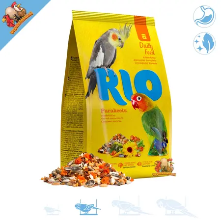 Mealberry RIO Tagesfutter für Großsittiche – Natürlich & Nahrhaft!