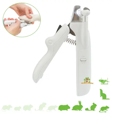 Trixie Nail Scissors with LED Light for Guinea Pigs and Rabbits