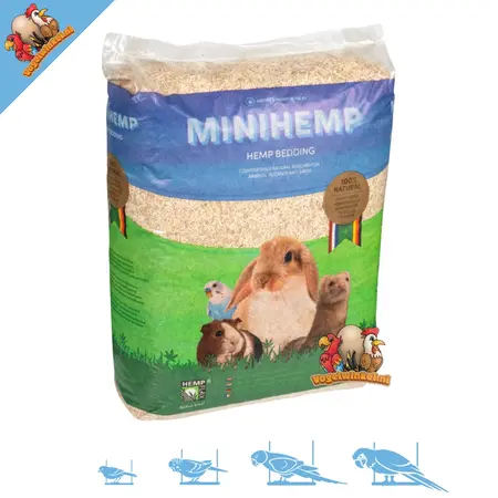 Hempflax Hemp Bedding 3 kg / 48 Litres for Rodents and Rabbits