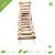 Puente colgante de madera 77 cm
