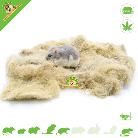 Hempflax Hemp Nesting Material for Rodents & Birds!