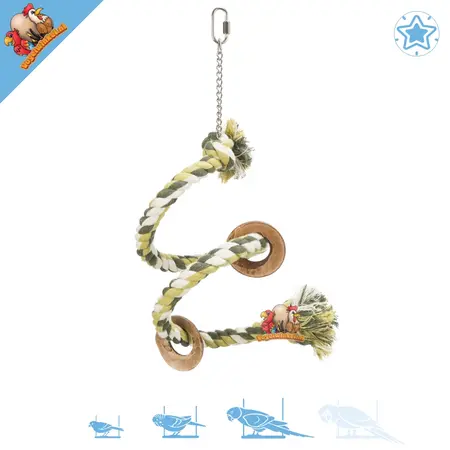 Trixie Cuerda de escalada en espiral de 50 cm