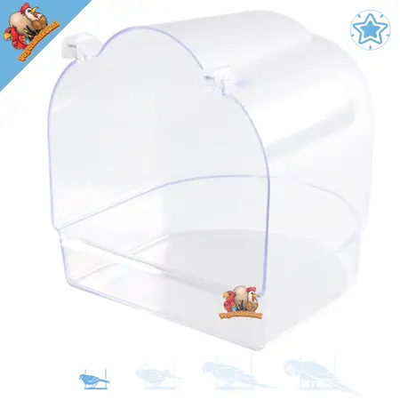 Trixie Baño para pájaros semicircular de 15 cm