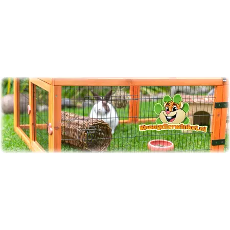 Trixie Rabbit run with Natura roof 174 cm