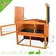 Trixie Weatherproof Wooden Rabbit Hutch of 124 cm