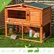 Trixie Clapier en bois résistant aux intempéries pour lapins de 124 cm