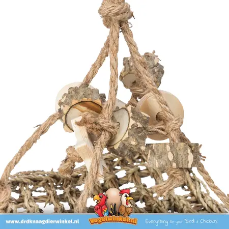 Trixie Columpio de algas marinas naturales de 19 cm para pájaros y roedores