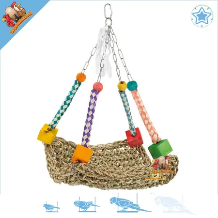 Hamak z trawy tkanej na imprezę 37 cm