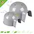 Maison igloo pour rongeur gris
