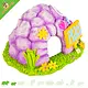 Grotte en pierre violette Peace Rock Cave de 13 cm pour souris et petits hamsters nains