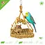 Trixie Columpio de hierba marina de 19 cm para pájaros, ratones y ratas.