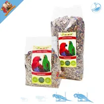 Comida para loros Eclectus Verduras y hierbas para loros