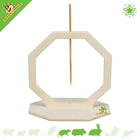 Anillo de alimentación de 17 cm para cobayas y conejos