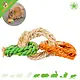 Trixie Anillos de juego de hojas de maíz de 15 cm para roedores y conejos