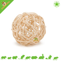 Balle de jeu en rotin 4 cm