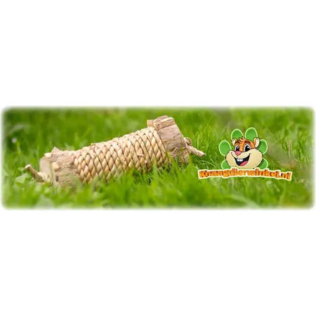 Trixie Knabbelrol met Zeegras 11 cm voor Knaagdieren