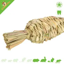 Zanahoria de juguete con forma de hierba, grande, 20 cm.