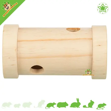 Trixie Drewniana przekąska w rolce 11 cm dla gryzoni