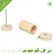 Trixie Rollo de madera de 11 cm para roedores, ideal para la búsqueda de alimento.