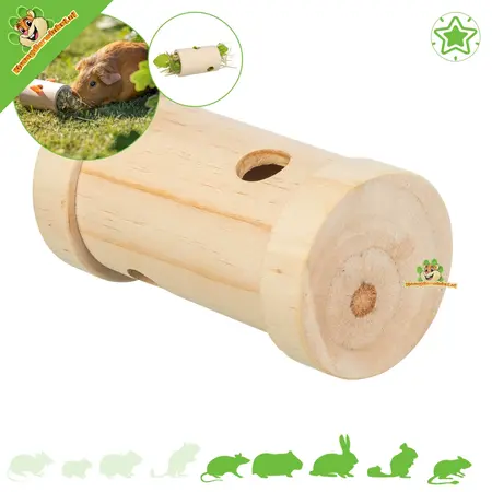 Trixie Panecillo de madera para recolectar alimentos (11 cm)