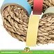 Trixie Seagrass Toy with Cardboard Rings 8 cm for Rodents