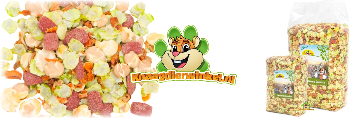 JR Farm Wellness Groenten Konijn & Knaagdier | DRD Knaagdierwinkel®