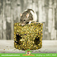 Kruidenhuisje met Bloemen 15 cm voor muizen, hamsters en gerbils