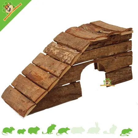 Maison inclinée pour rongeurs Farmers 34 cm