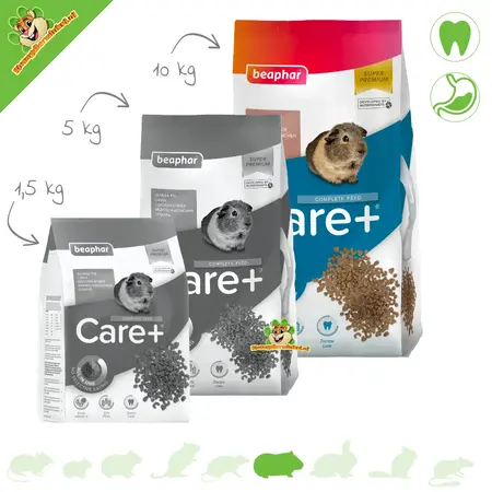 Beaphar Care Plus Karma dla Świnek Morskich - Zdrowa Karma dla Świnek Morskich